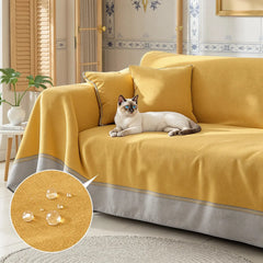 Funda Sofá ImperGuard™ – Impermeable, Antiolor y Antiarañazos para Mascotas